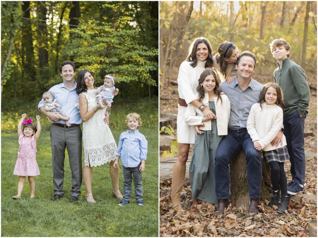 Columbus Ohio family portrait through the years